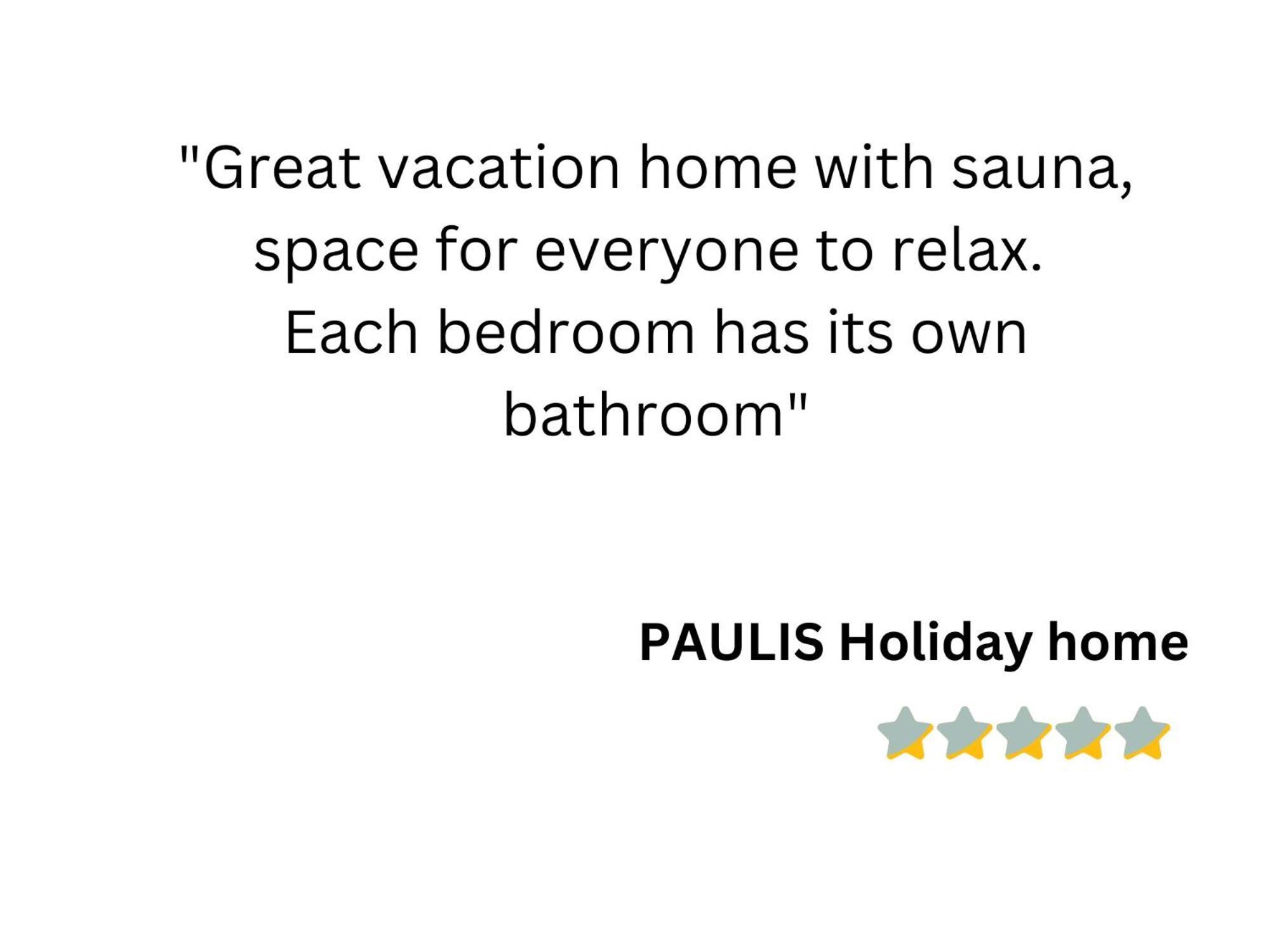Paulis Cozy 4-Bedroom Vacation Home - With 4 Bathrooms Sun Terrace & Sauna, Nice To Hike & Bike, To Chil & Meet Büllingen Eksteriør billede